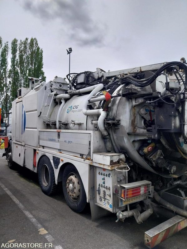MERCEDES Actros HUWER 2004 (250 000Km) NON ROULANT EXPORT UNIQUEMENT - شاحنة الشفط: صورة 5 MERCEDES Actros HUWER 2004 (250 000Km) NON ROULANT EXPORT UNIQUEMENT - شاحنة الشفط: صورة 5