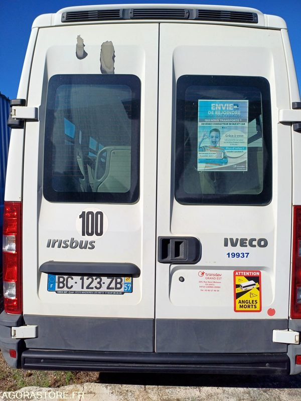 MINICAR DAILY - N°19937 - MEC 2010 -258009KM BC-123-ZB - حافلة صغيرة, ميكروباص: صورة 5 MINICAR DAILY - N°19937 - MEC 2010 -258009KM BC-123-ZB - حافلة صغيرة, ميكروباص: صورة 5