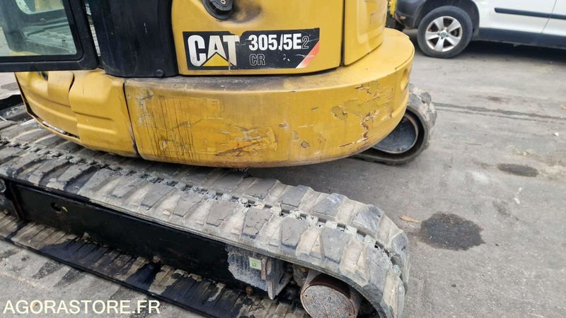 حفار زحاف Mini pelle CATERPILLAR 305,5 ECR -  CR502176 - 2016: صورة 6