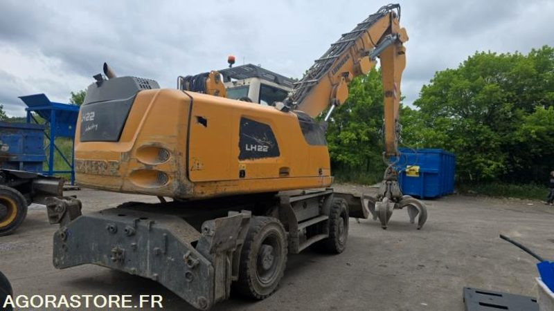 PELLE DE MANUTENTION SUR ROUE - LH22M LITRONIC LIEBHERR - 2017 / 12 053 HEURES - حفارة: صورة 1 PELLE DE MANUTENTION SUR ROUE - LH22M LITRONIC LIEBHERR - 2017 / 12 053 HEURES - حفارة: صورة 1