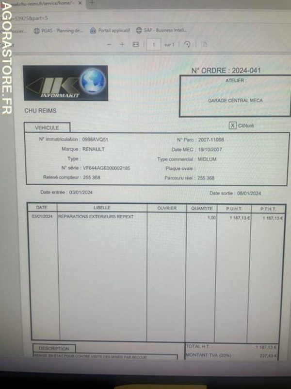 POID LOURD RENAULT MIDLUM - شاحنة الفريزر: صورة 5 POID LOURD RENAULT MIDLUM - شاحنة الفريزر: صورة 5