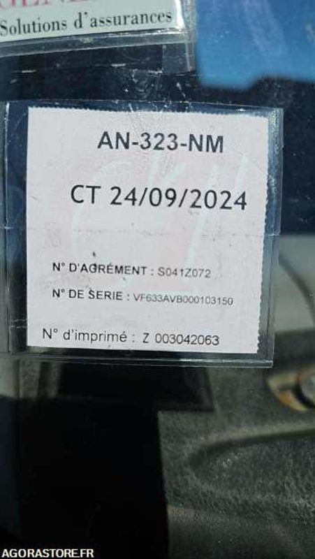 PORTEUR BENNE RENAULT KERAX - AN323NM - شاحنة: صورة 4 PORTEUR BENNE RENAULT KERAX - AN323NM - شاحنة: صورة 4