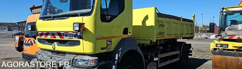 PORTEUR BENNE RENAULT KERAX - AN323NM - شاحنة: صورة 1 PORTEUR BENNE RENAULT KERAX - AN323NM - شاحنة: صورة 1