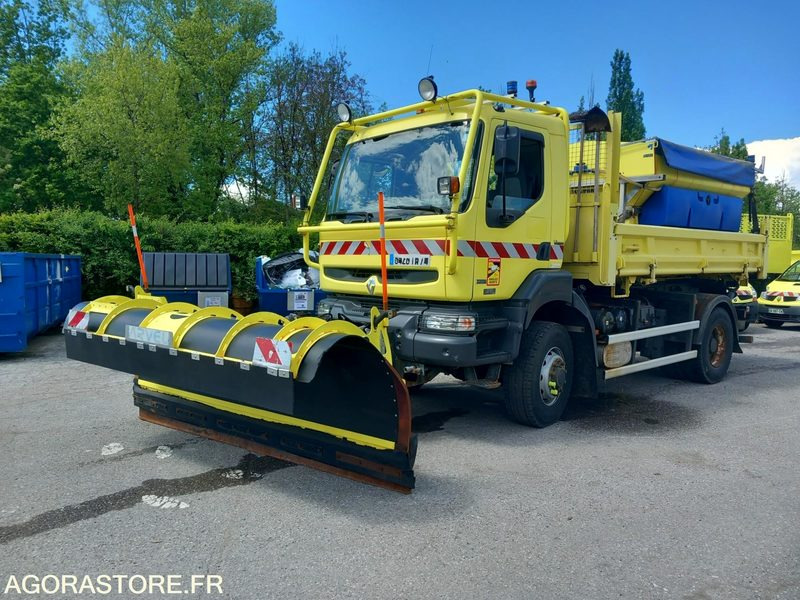 RENAULT KERAX 370 DCI + SALEUSE EUROPE SERVICE + LAME ARVEL KR0207 SE1207 LA0912 - شاحنة: صورة 1 RENAULT KERAX 370 DCI + SALEUSE EUROPE SERVICE + LAME ARVEL KR0207 SE1207 LA0912 - شاحنة: صورة 1