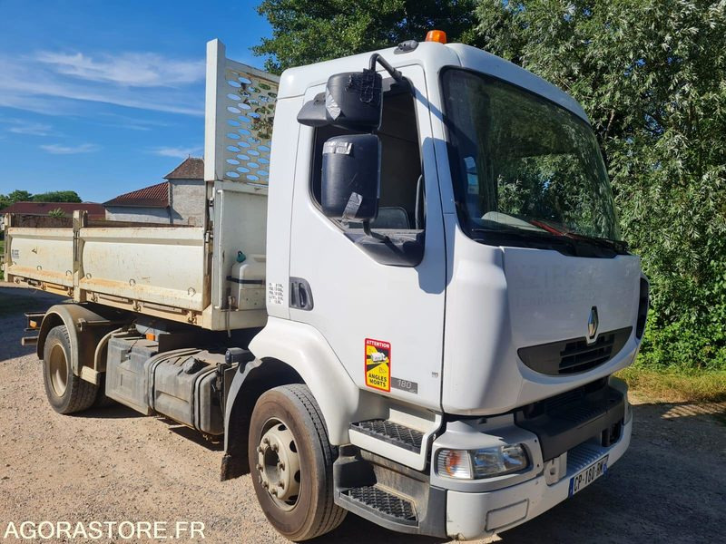 RENAULT Midlum 180 benne 13 T - 2006 - 472000km - شاحنة قلاب: صورة 1 RENAULT Midlum 180 benne 13 T - 2006 - 472000km - شاحنة قلاب: صورة 1
