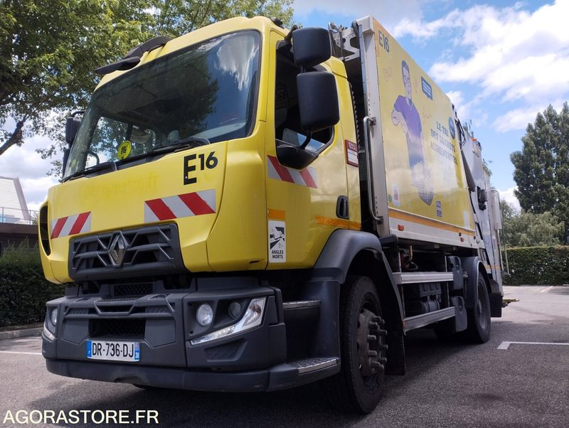 RENAULT TRUCKS D19T-DTI 8_280_BOM _DR-736_DJ - شاحنة النفايات: صورة 2 RENAULT TRUCKS D19T-DTI 8_280_BOM _DR-736_DJ - شاحنة النفايات: صورة 2