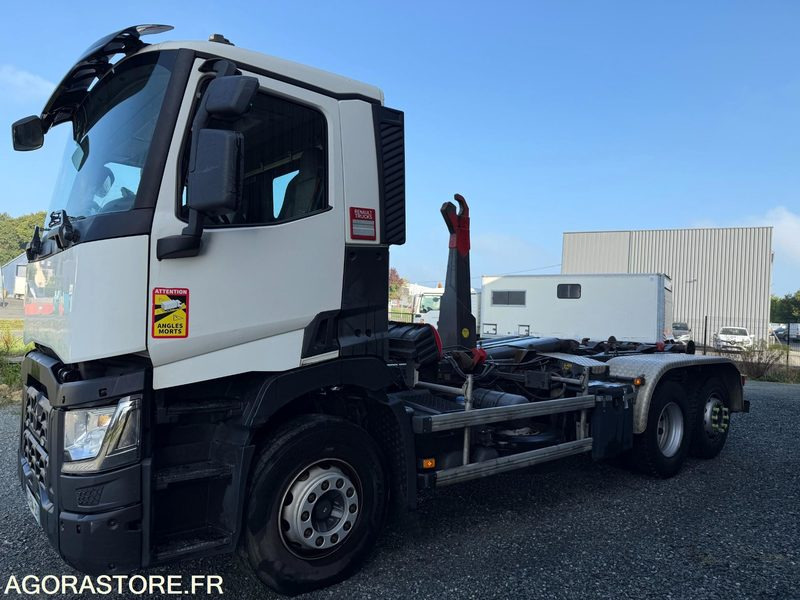 Renault C430 boite automatique polybenne ampliroll dalby - 446800KM - 2014 - شاحنة ذات خطاف: صورة 2 Renault C430 boite automatique polybenne ampliroll dalby - 446800KM - 2014 - شاحنة ذات خطاف: صورة 2