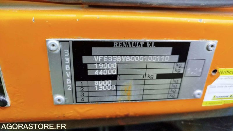 Renault Kerax - 2002 - 187922kms - Df594pz - وحدة جر: صورة 5 Renault Kerax - 2002 - 187922kms - Df594pz - وحدة جر: صورة 5