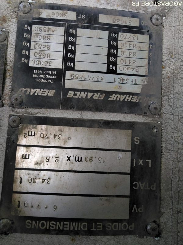 SEMI-REMORQUE TAUTLINER 3 ESSIEUX FC-892-RA - نصف مقطورة: صورة 2 SEMI-REMORQUE TAUTLINER 3 ESSIEUX FC-892-RA - نصف مقطورة: صورة 2