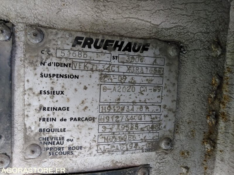 SEMI-REMORQUE TAUTLINER 3 ESSIEUX FC-892-RA - نصف مقطورة: صورة 3 SEMI-REMORQUE TAUTLINER 3 ESSIEUX FC-892-RA - نصف مقطورة: صورة 3