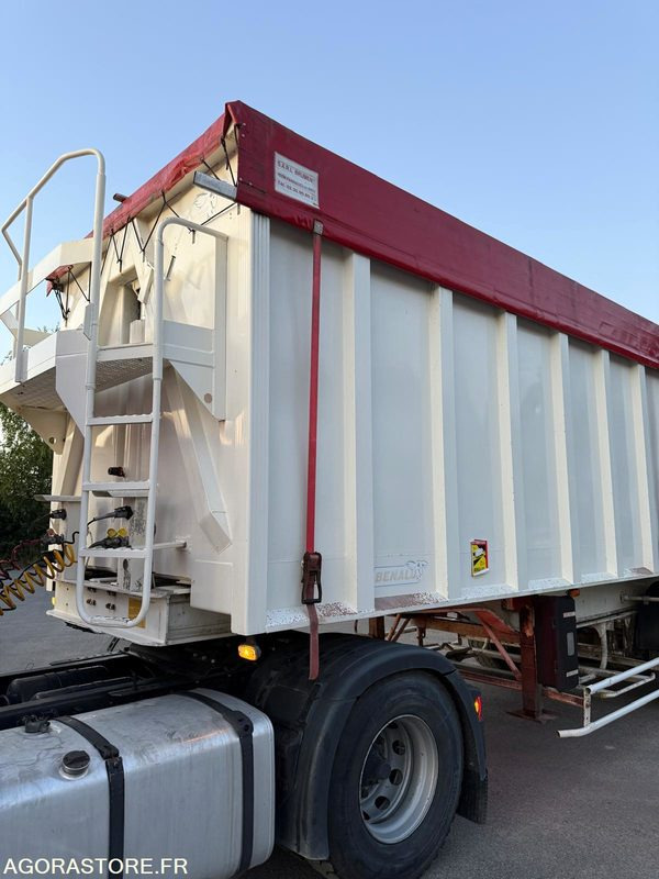 Semi benne céréalière BENALU 3 essieux 50m3 - نصف مقطورة: صورة 2 Semi benne céréalière BENALU 3 essieux 50m3 - نصف مقطورة: صورة 2