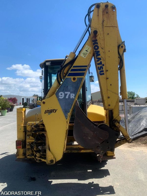 TRACTOPELLE | KOMATSU WB97R | 4358 heures - جرافة حفار: صورة 3 TRACTOPELLE | KOMATSU WB97R | 4358 heures - جرافة حفار: صورة 3