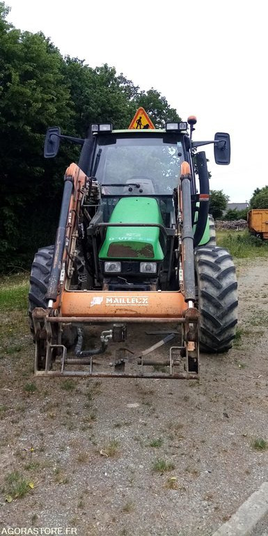 Tracteur Deutz Agrotron 80 avec chargeur MX 100 - جرار: صورة 1 Tracteur Deutz Agrotron 80 avec chargeur MX 100 - جرار: صورة 1
