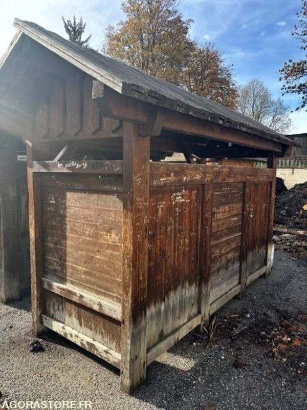 Lot de 2 abris bus bois - آليات: صورة 3 Lot de 2 abris bus bois - آليات: صورة 3