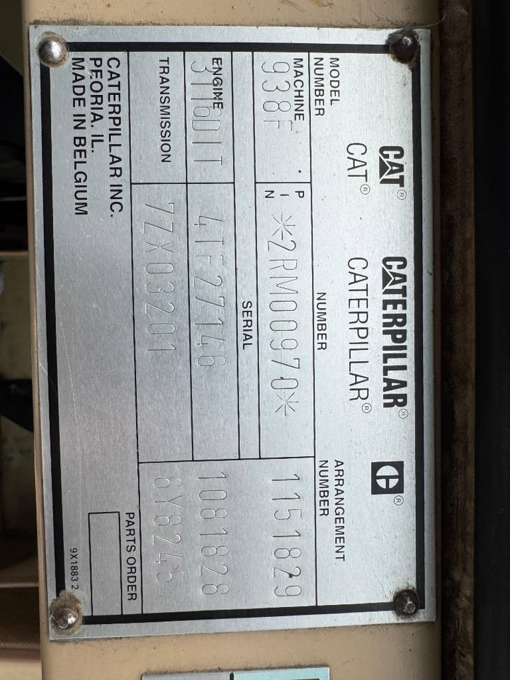 CAT 938 F II - اللودر بعجل: صورة 5 CAT 938 F II - اللودر بعجل: صورة 5