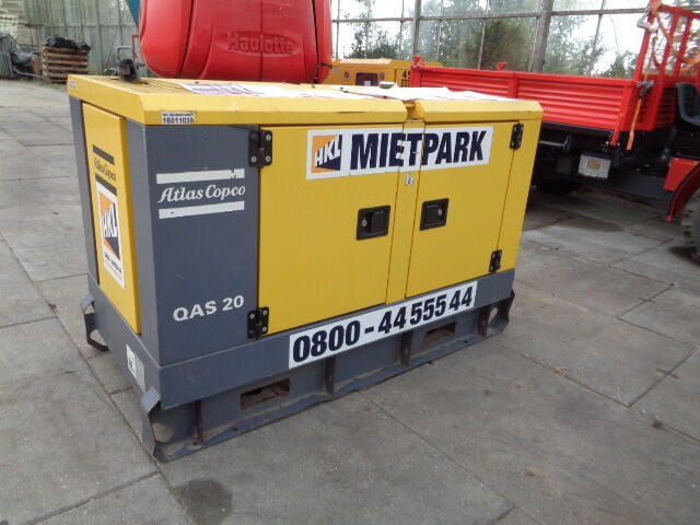 Atlas Copco QAS 20 KVA - مجموعة المولدات: صورة 1 Atlas Copco QAS 20 KVA - مجموعة المولدات: صورة 1