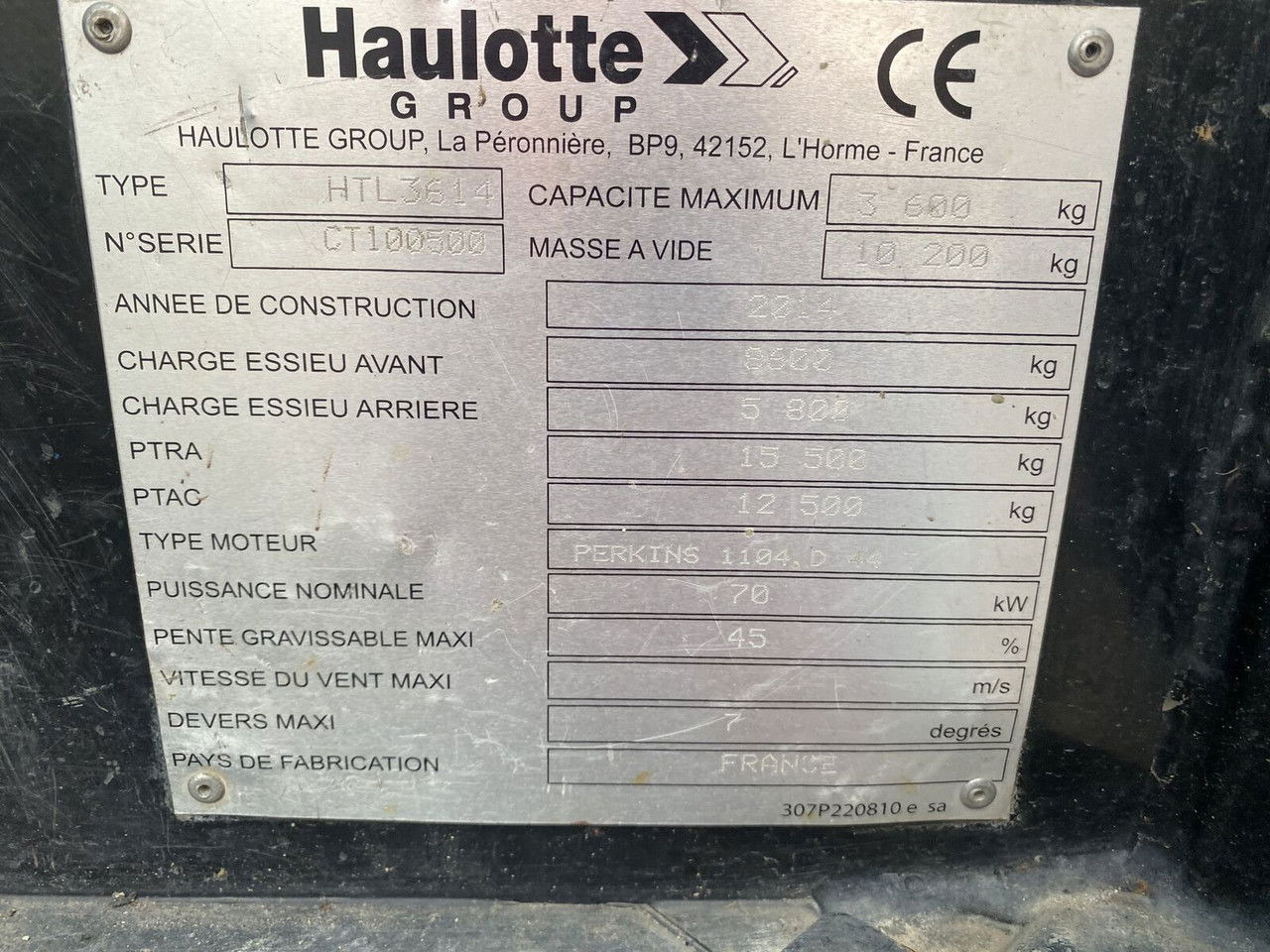 Haulotte HTL 3614 - رافعة تلسكوبية: صورة 2 Haulotte HTL 3614 - رافعة تلسكوبية: صورة 2