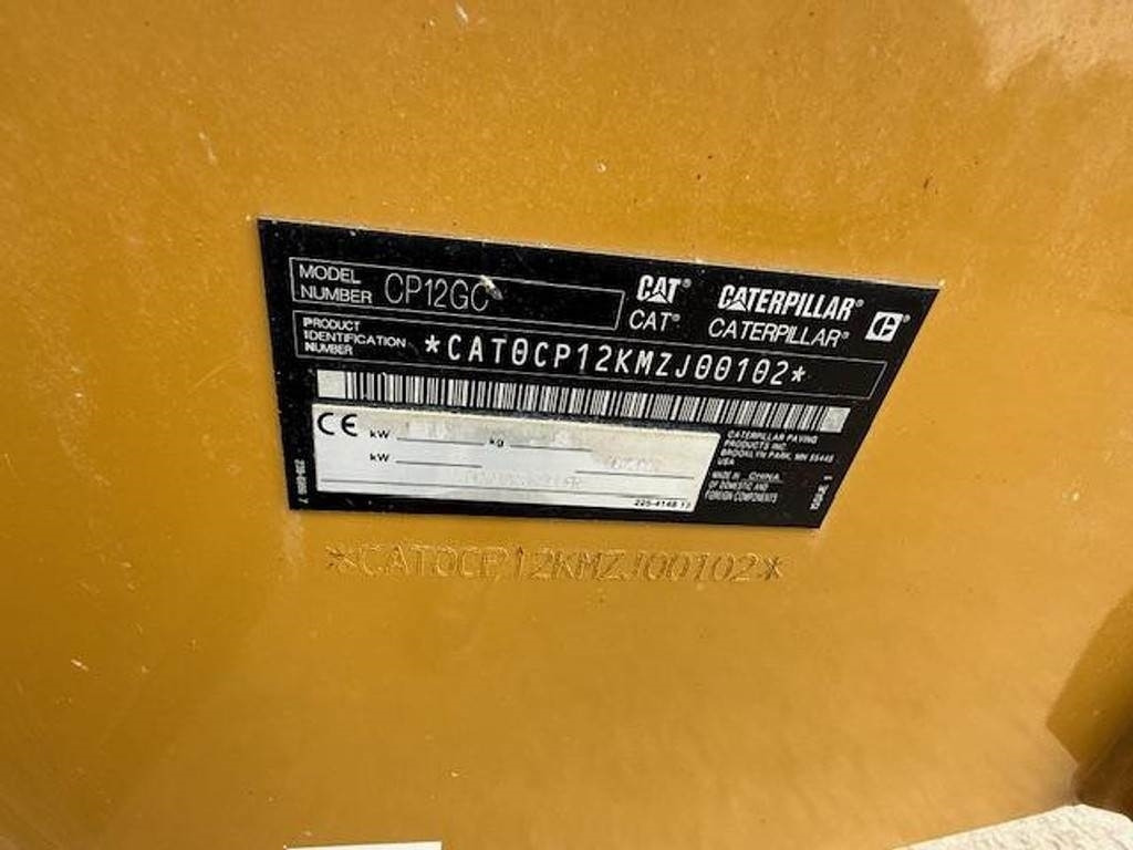 مدحلة CAT CP12 GC: صورة 13