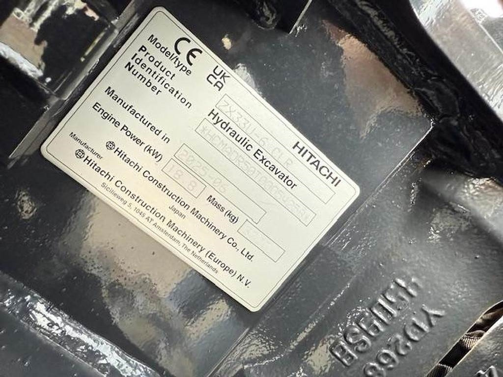جديدة حفارة مُصَّغرة Hitachi ZX33U-6: صورة 6