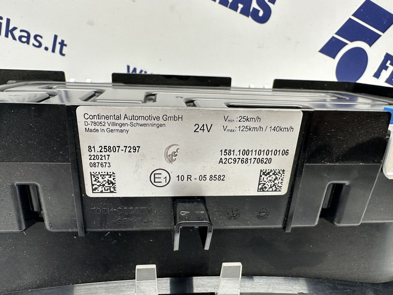 MAN EURO 6 2022 - لوحة القيادة - شاحنة: صورة 3 MAN EURO 6 2022 - لوحة القيادة - شاحنة: صورة 3