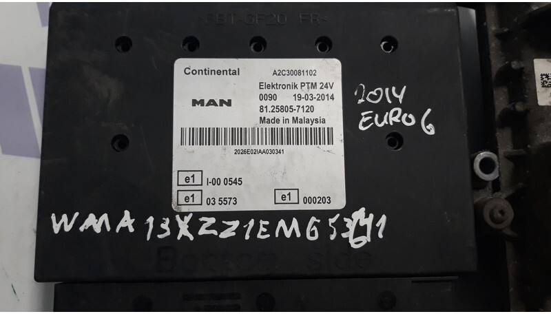 MAN PTM control unit - وحدة تحكم الكتروني - شاحنة: صورة 1 MAN PTM control unit - وحدة تحكم الكتروني - شاحنة: صورة 1