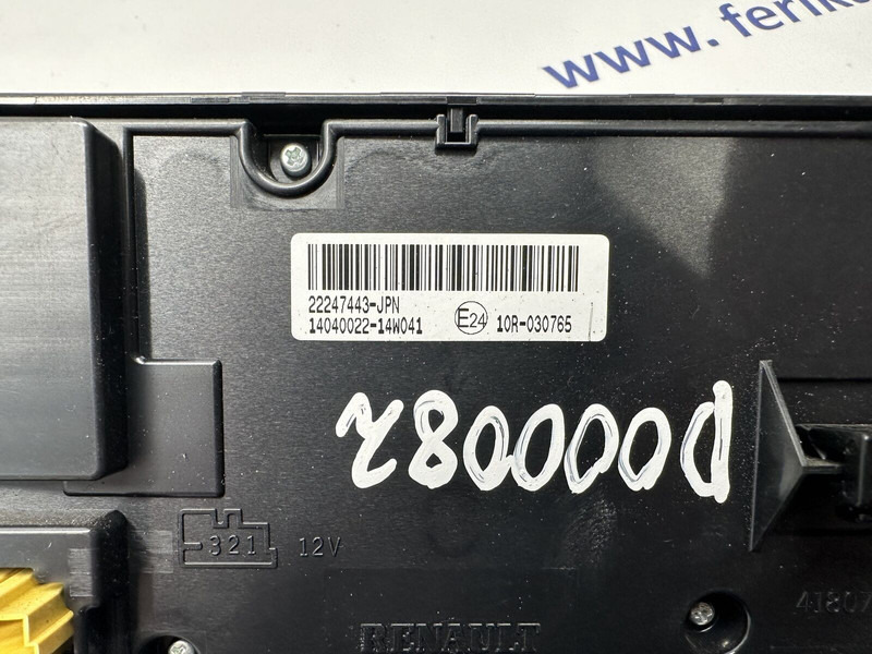Renault A/C heater control unit - وحدة تحكم الكتروني - شاحنة: صورة 3 Renault A/C heater control unit - وحدة تحكم الكتروني - شاحنة: صورة 3