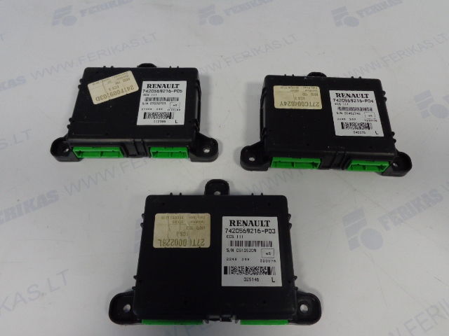 Renault ECS control units 7420569216, 7420569216, 7420569216 "WORLDWIDE - وحدة تحكم الكتروني - شاحنة: صورة 1 Renault ECS control units 7420569216, 7420569216, 7420569216 "WORLDWIDE - وحدة تحكم الكتروني - شاحنة: صورة 1
