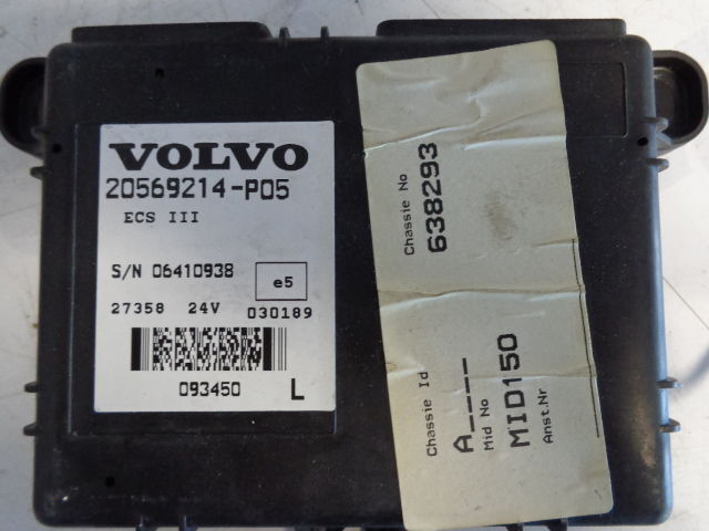 Volvo ECS control module 21427021, 20455649, 20499961, 20503187, 20503 - وحدة تحكم الكتروني - شاحنة: صورة 3 Volvo ECS control module 21427021, 20455649, 20499961, 20503187, 20503 - وحدة تحكم الكتروني - شاحنة: صورة 3
