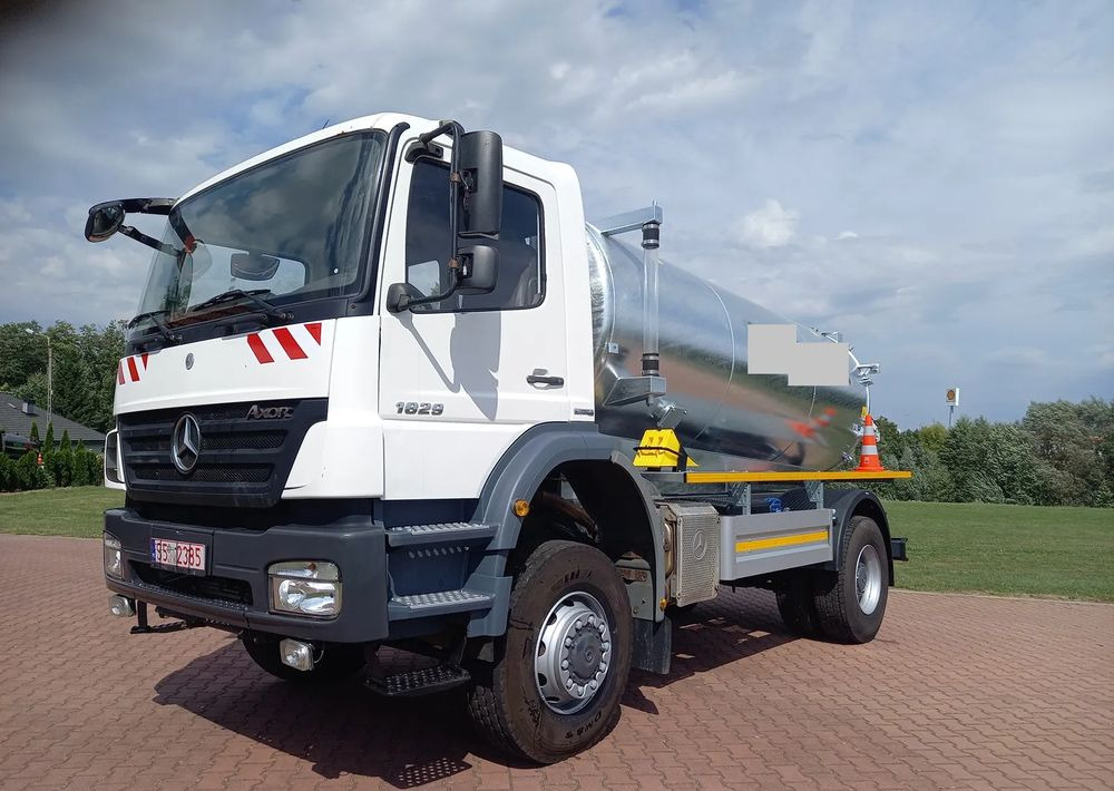 Mercedes-Benz AXOR 1829 4X4 4 WD ALLOARD - شاحنة صهريج: صورة 4 Mercedes-Benz AXOR 1829 4X4 4 WD ALLOARD - شاحنة صهريج: صورة 4