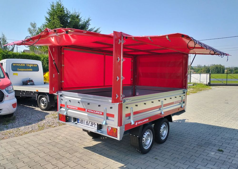 TEMARED 2osie 750kg straż strażacka pożarnicza - مقطورات مسطحة: صورة 1 TEMARED 2osie 750kg straż strażacka pożarnicza - مقطورات مسطحة: صورة 1