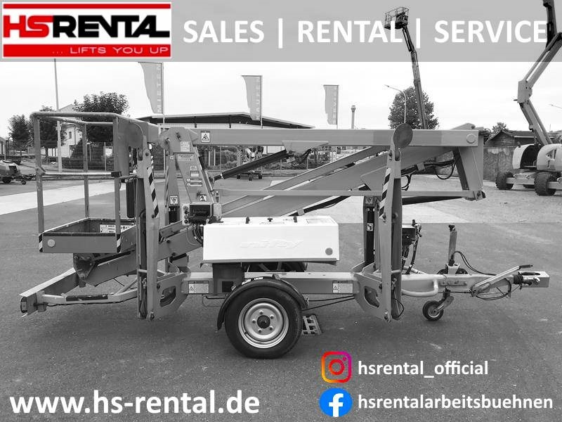 Niftylift 120TET elektro 12m Traction-Mover (1802) - منصة العمل الجوية مقطورة: صورة 1 Niftylift 120TET elektro 12m Traction-Mover (1802) - منصة العمل الجوية مقطورة: صورة 1