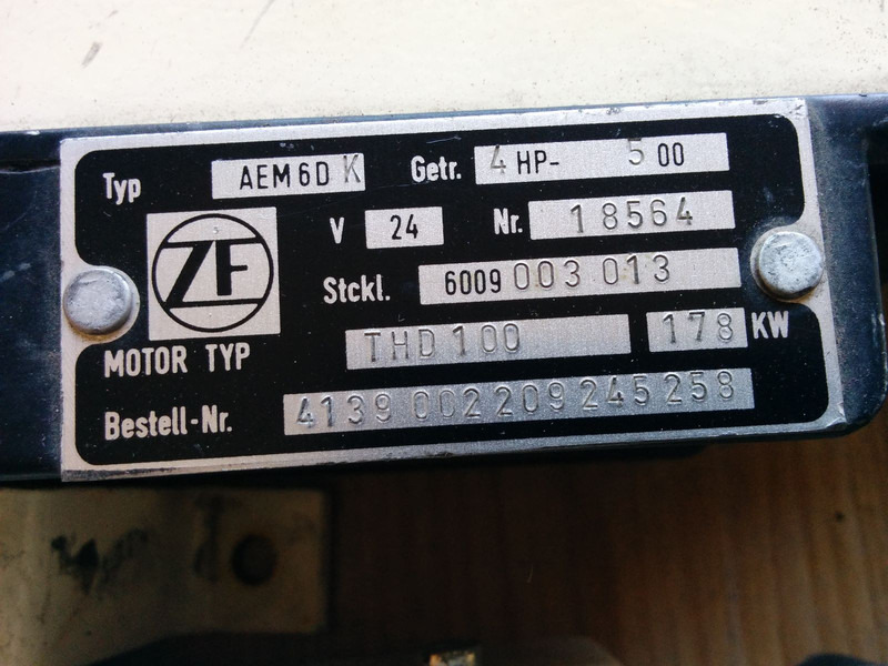 Mercedes-Benz ZF AEM-6DK - وحدة تحكم الكتروني: صورة 3 Mercedes-Benz ZF AEM-6DK - وحدة تحكم الكتروني: صورة 3