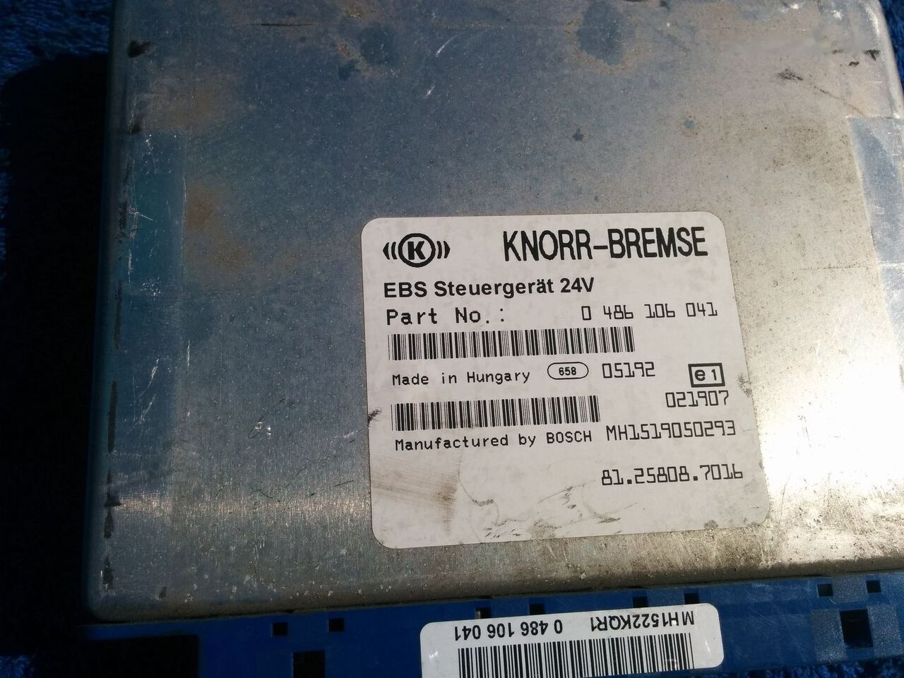 وحدة تحكم الكتروني - حافلة Scania KNORR-BREMSE 0486106021\. 0486106026\. 0486106028\. 0486106041\.   MAN Volvo: صورة 8
