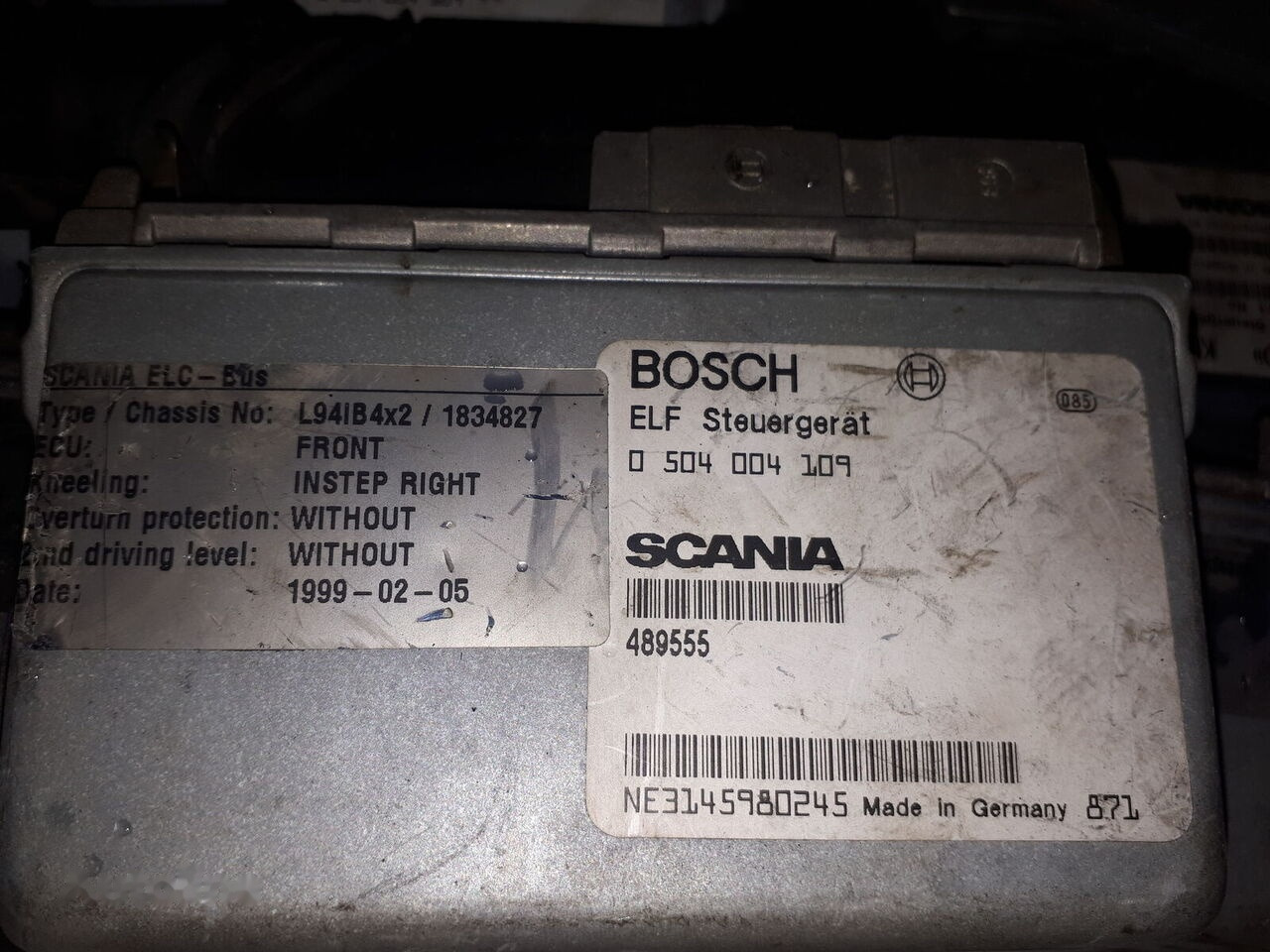 وحدة تحكم الكتروني - حافلة Scania KNORR-BREMSE 0486106021\. 0486106026\. 0486106028\. 0486106041\.   MAN Volvo: صورة 11