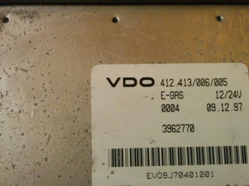 Scania VDO 412.413/006/005 412.413/006/002 - وحدة تحكم الكتروني: صورة 4 Scania VDO 412.413/006/005 412.413/006/002 - وحدة تحكم الكتروني: صورة 4