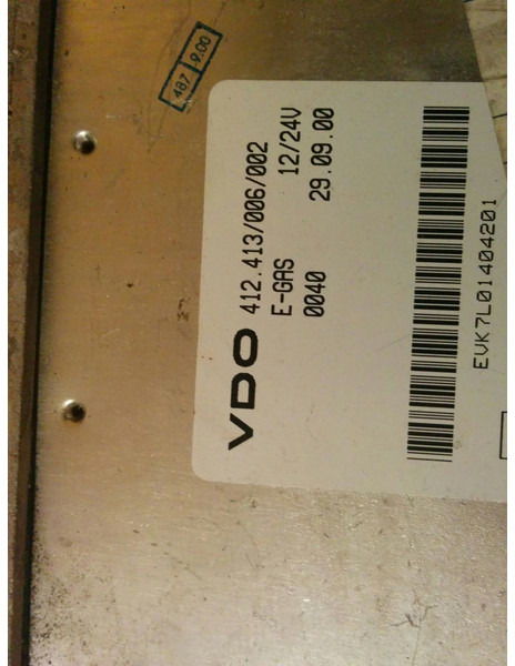 Scania VDO 412.413/006/005 412.413/006/002 - وحدة تحكم الكتروني: صورة 3 Scania VDO 412.413/006/005 412.413/006/002 - وحدة تحكم الكتروني: صورة 3