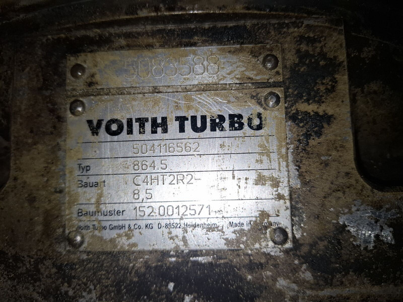 Volvo VOITH 864.5 \ 854.5 \ 854.3E. 864.3E/ 864.3/ 861/ 863 - صندوق التروس: صورة 3 Volvo VOITH 864.5 \ 854.5 \ 854.3E. 864.3E/ 864.3/ 861/ 863 - صندوق التروس: صورة 3