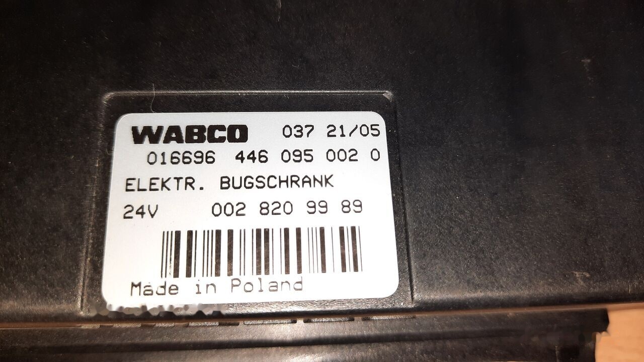 WABCO 4460550520.\FLO Control 22123A24\0839W3 - وحدة تحكم الكتروني - حافلة: صورة 1 WABCO 4460550520.\FLO Control 22123A24\0839W3 - وحدة تحكم الكتروني - حافلة: صورة 1