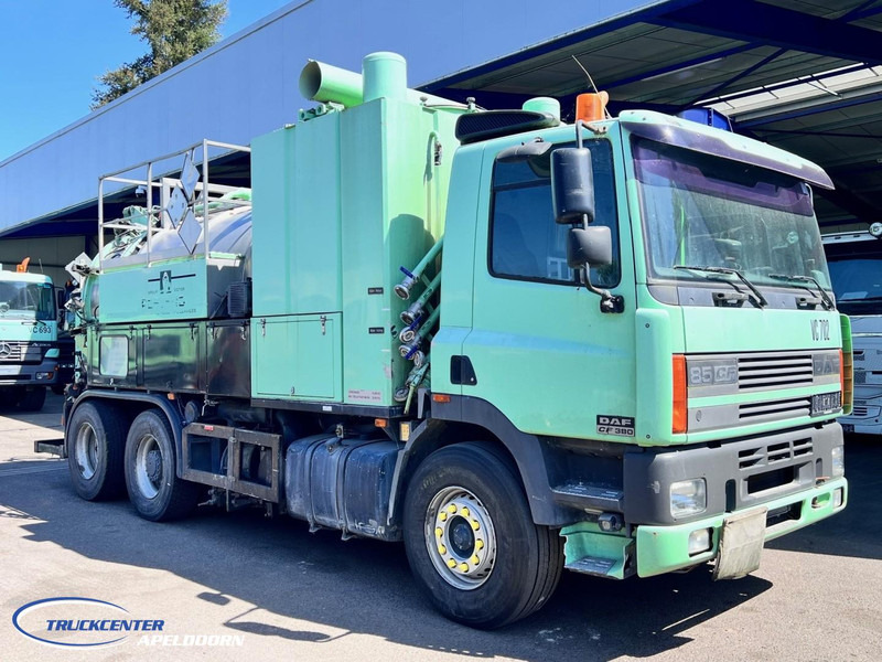 DAF CF 85.380 Inox tank ADR, 6x2, Euro 2 - شاحنة الشفط: صورة 1 DAF CF 85.380 Inox tank ADR, 6x2, Euro 2 - شاحنة الشفط: صورة 1