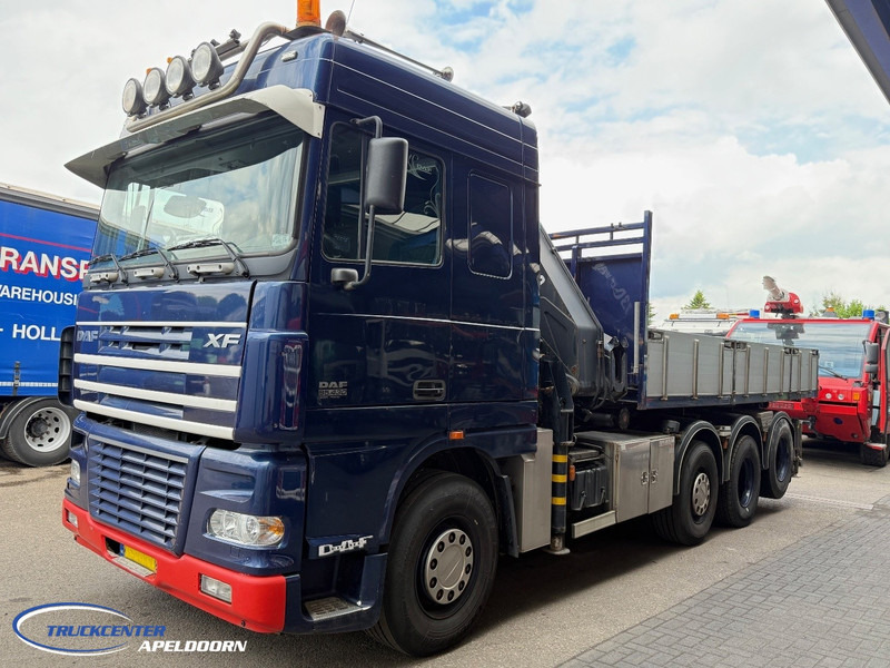 DAF XF 95.430 HIAB 330-5, 8x2 - شاحنات الحاويات / جسم علوي قابل للتغيير شاحنة, شاحنة كرين: صورة 3 DAF XF 95.430 HIAB 330-5, 8x2 - شاحنات الحاويات / جسم علوي قابل للتغيير شاحنة, شاحنة كرين: صورة 3