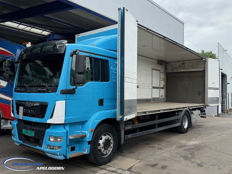 MAN TGM 19.290 Zijdeuren laadbak, Slaapcabine, 6 Cilinder, Euro 6 - شاحنة مقفلة: صورة 1 MAN TGM 19.290 Zijdeuren laadbak, Slaapcabine, 6 Cilinder, Euro 6 - شاحنة مقفلة: صورة 1