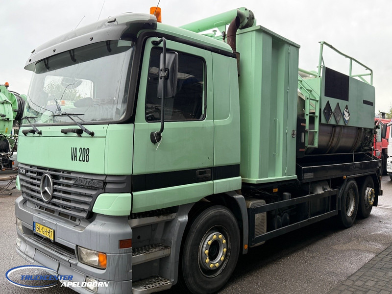 Mercedes-Benz ACTROS 2531 L 6X2/NLA ADR, RVS tank, Naafreductie - شاحنة الشفط: صورة 3 Mercedes-Benz ACTROS 2531 L 6X2/NLA ADR, RVS tank, Naafreductie - شاحنة الشفط: صورة 3