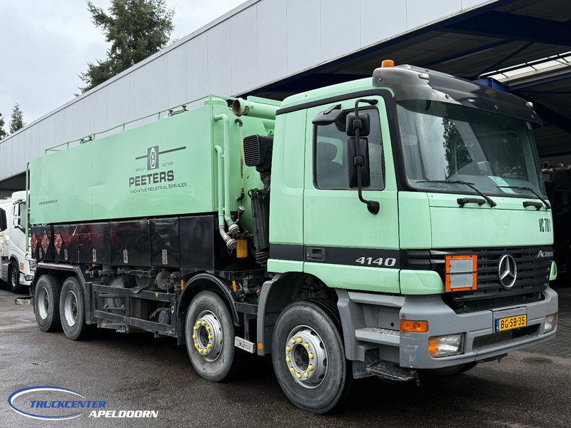 Mercedes-Benz Actros 4140 8x4 Naafreductie, Bladgeveerd, ADR - شاحنة الشفط: صورة 1 Mercedes-Benz Actros 4140 8x4 Naafreductie, Bladgeveerd, ADR - شاحنة الشفط: صورة 1