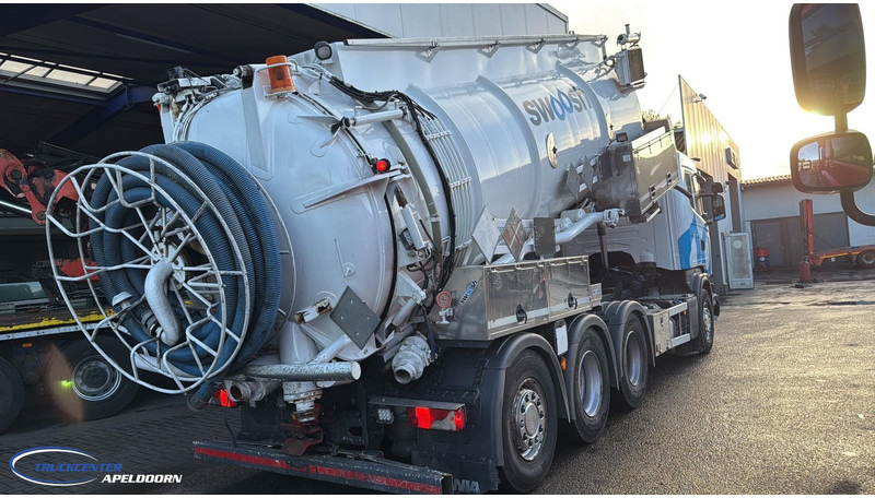 Scania G450 Euro 6, 8x4, ADR, 3 Compartimenten, Jurop, Pratisoli - شاحنة الشفط: صورة 2 Scania G450 Euro 6, 8x4, ADR, 3 Compartimenten, Jurop, Pratisoli - شاحنة الشفط: صورة 2