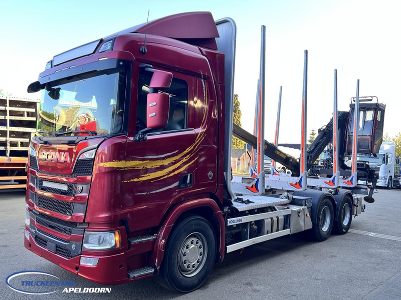 Scania R650 V8 NGS 6x4, Retarder, Jonsered ('18) - شاحنة قطع الأشجار, شاحنة كرين: صورة 3 Scania R650 V8 NGS 6x4, Retarder, Jonsered ('18) - شاحنة قطع الأشجار, شاحنة كرين: صورة 3