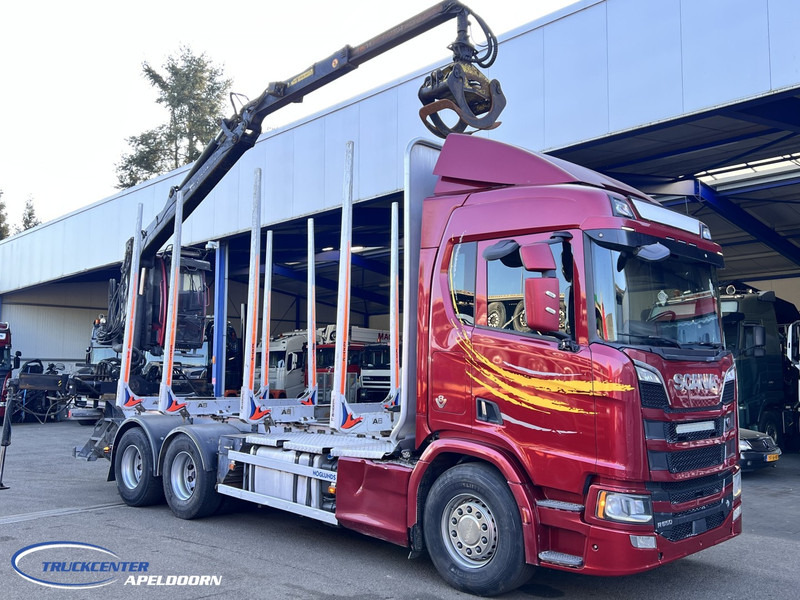 Scania R650 V8 NGS 6x4, Retarder, Jonsered ('19) - شاحنة قطع الأشجار, شاحنة كرين: صورة 1 Scania R650 V8 NGS 6x4, Retarder, Jonsered ('19) - شاحنة قطع الأشجار, شاحنة كرين: صورة 1