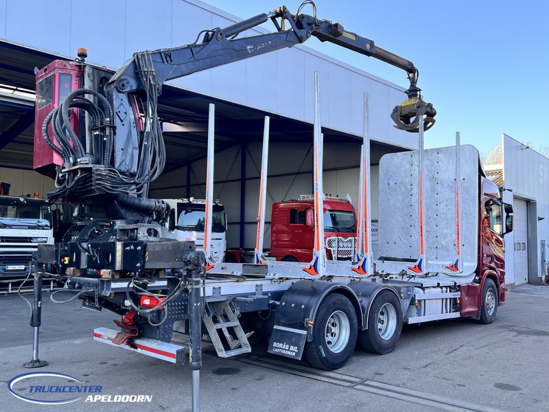 Scania R650 V8 NGS 6x4, Retarder, Jonsered ('19) - شاحنة قطع الأشجار, شاحنة كرين: صورة 2 Scania R650 V8 NGS 6x4, Retarder, Jonsered ('19) - شاحنة قطع الأشجار, شاحنة كرين: صورة 2