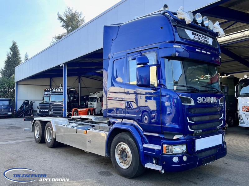 Scania R730 V8 6x4, Retarder, Clutch! PTO - شاحنة هيكل كابينة: صورة 1 Scania R730 V8 6x4, Retarder, Clutch! PTO - شاحنة هيكل كابينة: صورة 1