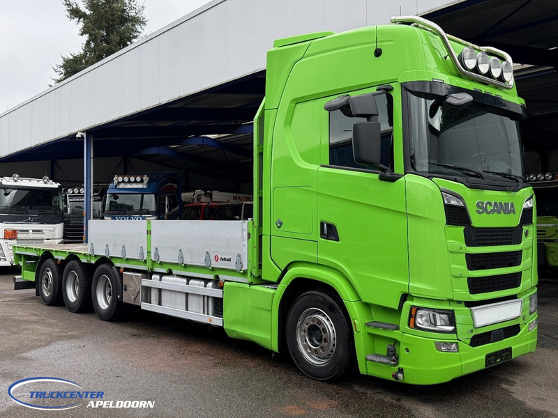 Scania R730 V8 NGS 8x4, Retarder, Machinetransporter - شاحنة نقل سيارات شاحنة: صورة 1 Scania R730 V8 NGS 8x4, Retarder, Machinetransporter - شاحنة نقل سيارات شاحنة: صورة 1