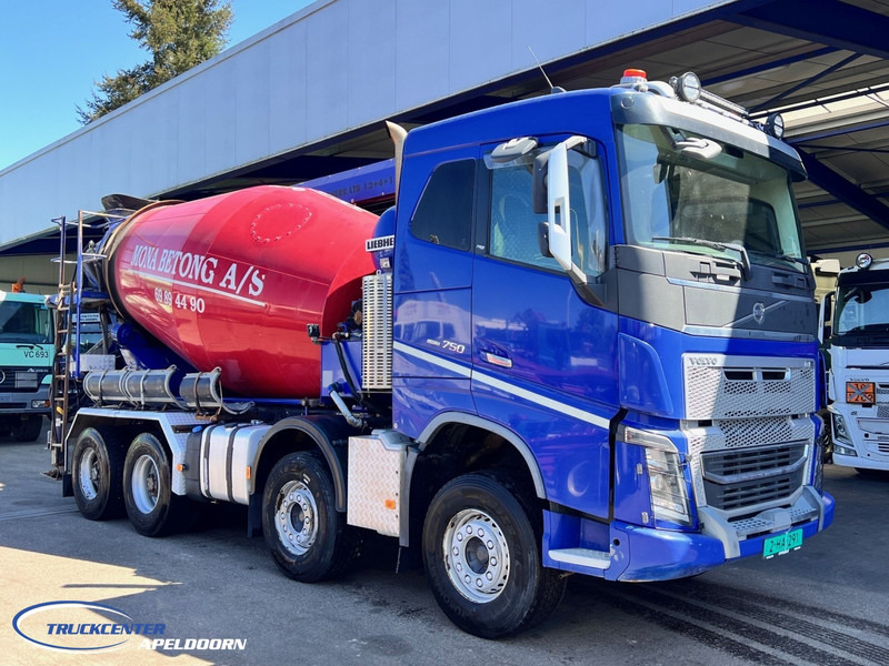 Volvo FH 750 Liebherr 9m3, Conveyer 12+4+1 (Quick coupler!) - شاحنة خلاطة خرسانة: صورة 1 Volvo FH 750 Liebherr 9m3, Conveyer 12+4+1 (Quick coupler!) - شاحنة خلاطة خرسانة: صورة 1
